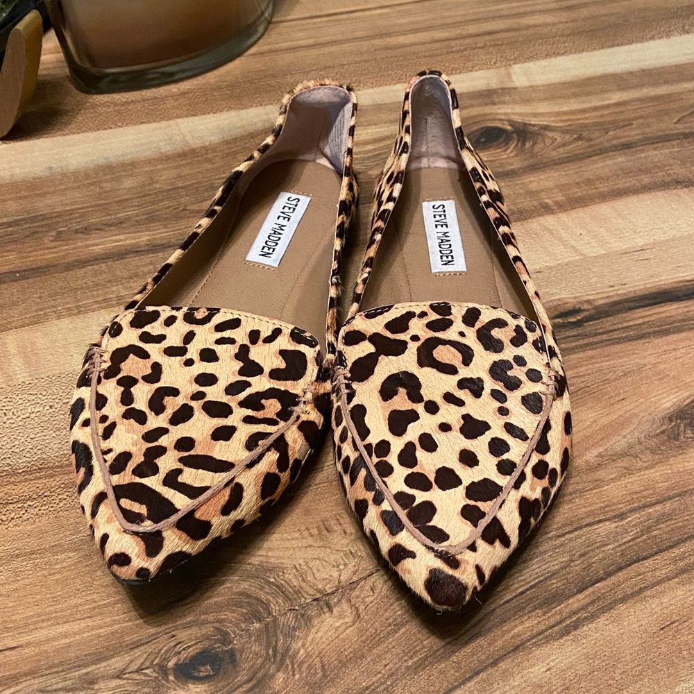 Steve Madden Leopard Loafer